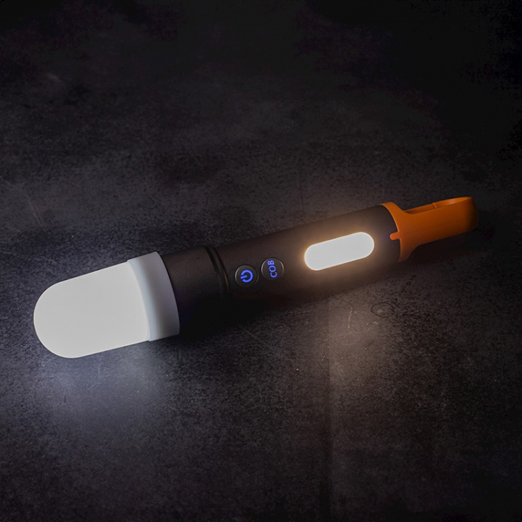 Forever Light TRAVELER - oppladbar LED-lommelykt med flere lysmoduser, 1200 mAh, USB-C