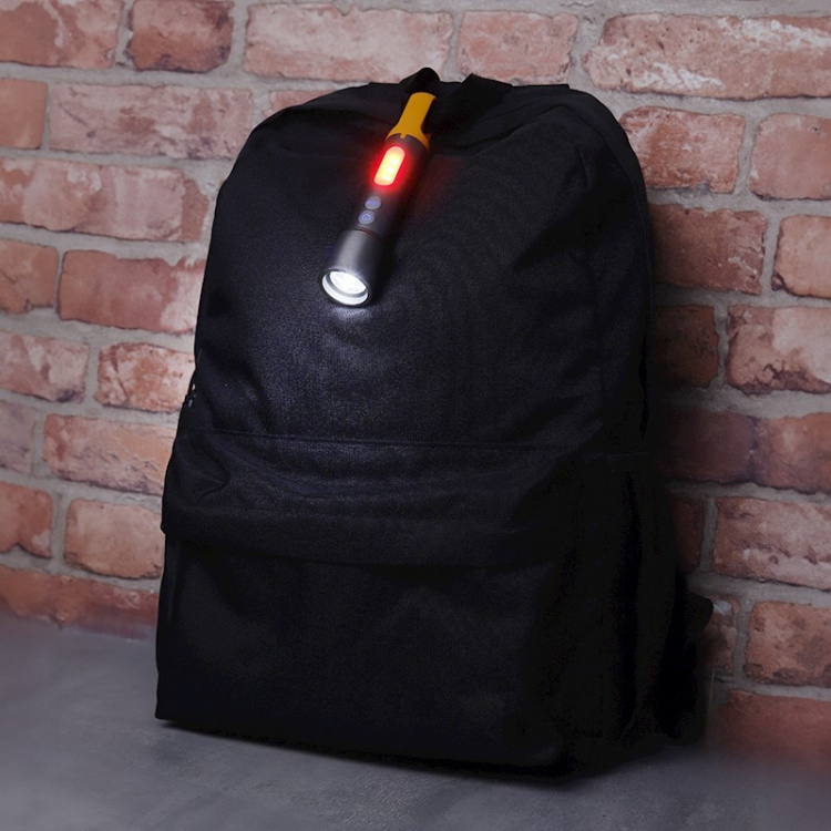 Forever Light TRAVELER - oppladbar LED-lommelykt med flere lysmoduser, 1200 mAh, USB-C
