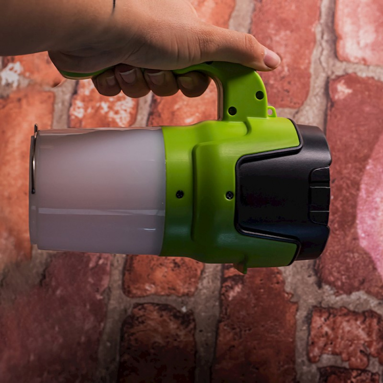 Forever Light CAMPING - LED-lykt og lykt 2-i-1, 1200 mAh, 450 lm