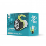 Forever Light CAMPING - LED-lykt og lykt 2-i-1, 1200 mAh, 450 lm
