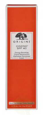 Origins Ginzing Energy-Boosting Tinted Moisturizer SPF40 50 ml Sheer Tint Release