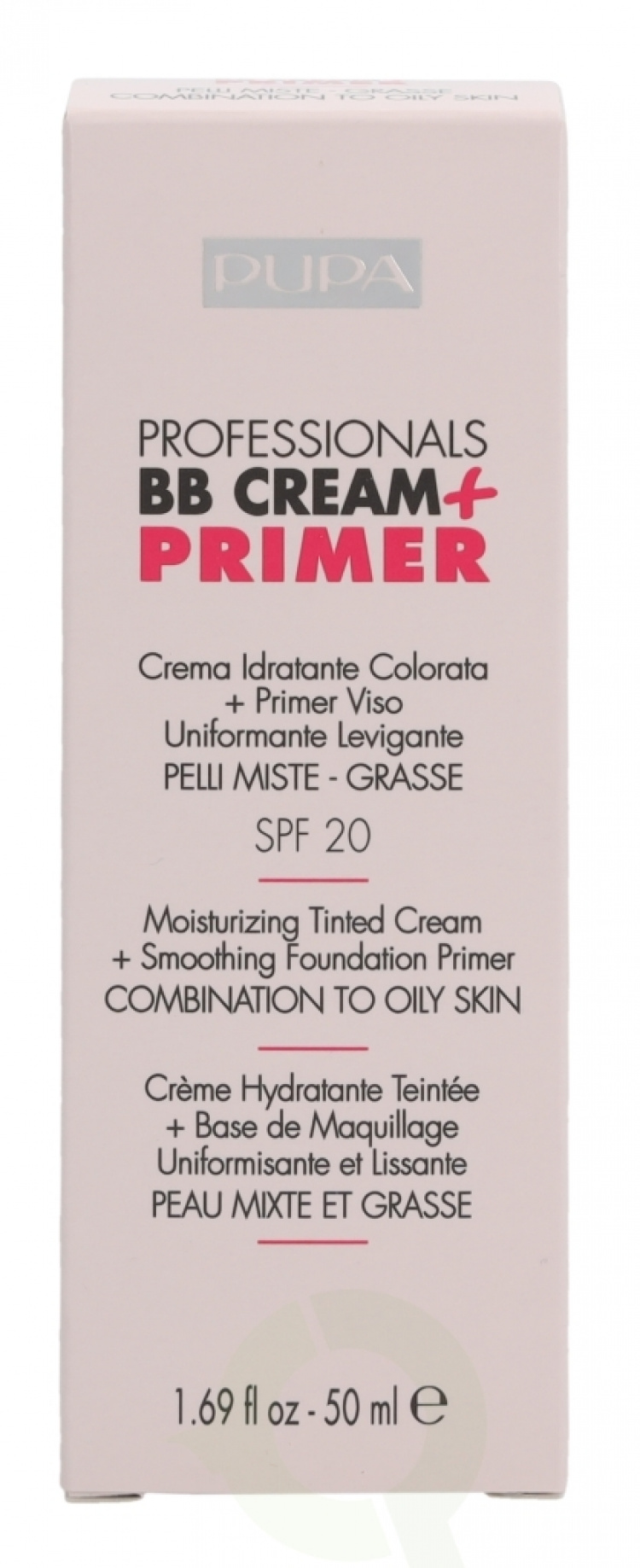 Pupa Milano Pupa Pupa Professionals BB Cream + Primer SPF20 50 ml #001 Nude - Combination To Oily Skin