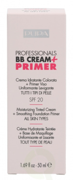 Pupa Milano Pupa Pupa Professionals BB Cream + Primer SPF20 50 ml #002 Sand - All Skin Types