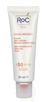 ROC Soleil-Protect Anti-Brown Spot Unifying Fluid SPF50+ 50 ml Visibly Reduces, Brown Spots