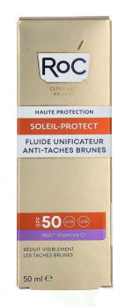 ROC Soleil-Protect Anti-Brown Spot Unifying Fluid SPF50+ 50 ml Visibly Reduces, Brown Spots