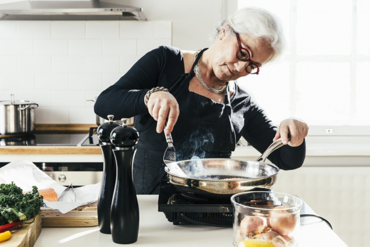 Heirol Pro Steelsafe stekepanne, rustfritt stål + non-stick-belegg, 24 cm. Heirol Pro Steelsafe stekepanne, rustfritt stål + non-stick-belegg, 24 cm.