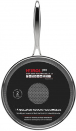 Heirol Pro Steelsafe stekepanne, rustfritt stål + non-stick-belegg, 28 cm Heirol Pro Steelsafe stekepanne, rustfritt stål + non-stick-belegg, 28 cm