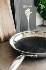 Heirol Pro Steelsafe stekepanne, rustfritt stål + non-stick-belegg, 28 cm Heirol Pro Steelsafe stekepanne, rustfritt stål + non-stick-belegg, 28 cm