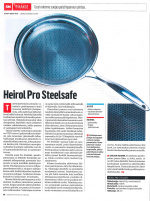 Heirol Pro Steelsafe stekepanne, rustfritt stål + non-stick-belegg, 28 cm Heirol Pro Steelsafe stekepanne, rustfritt stål + non-stick-belegg, 28 cm