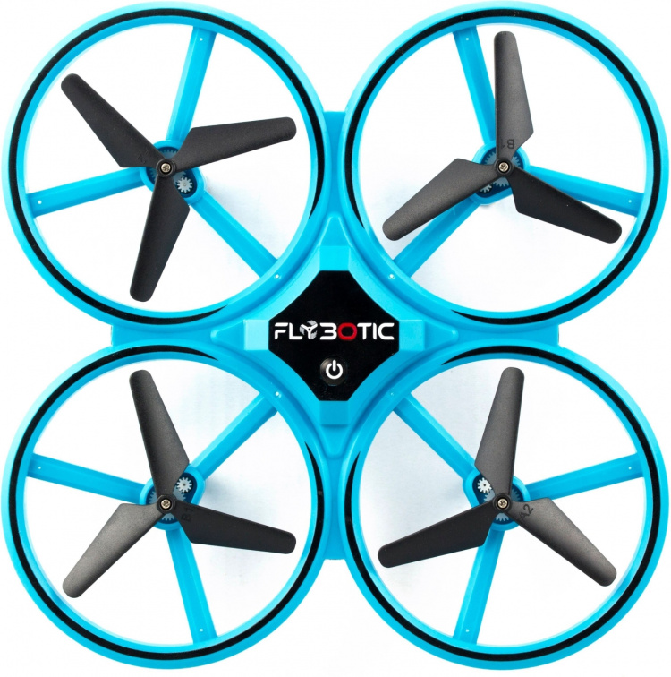 Flybotic Flashing - Fjernstyrt drone, blå