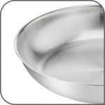 Tefal Virtuoso - stekepanne, 28 cm, rustfritt stål