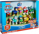 Paw Patrol figursett, 10 figurer