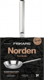 Fiskars Norden stekepanne, 24 cm, ubehandlet overflate Fiskars Norden stekepanne, 24 cm, ubehandlet overflate