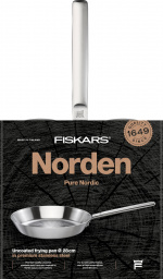 Fiskars Norden - stekepanne, 28 cm, ubelagt