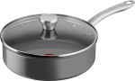 Tefal (RE)NEW+ -Sauteuse, 24 cm, keramisk belegg, grå