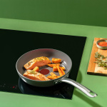 Tefal (RE)NEW+ - stekepanne, 24 cm, keramisk belegg, grå