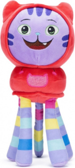 Gabby\'s Dollhouse DJ Catnip - kosedyr, 25 cm