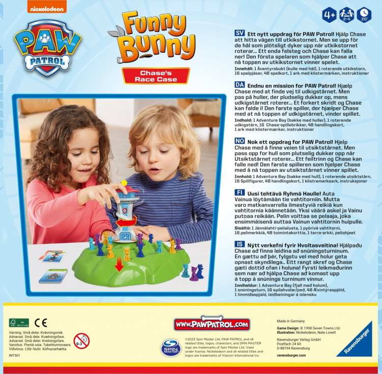 Ravensburger Paw Patrol Gruppesøk - spill