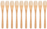 Maku Kitchen Life bambusgaffel, 16 cm, 10 stk