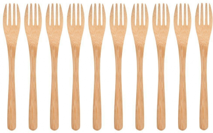 Maku Kitchen Life bambusgaffel, 16 cm, 10 stk