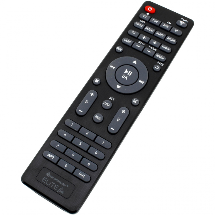 Soundmaster Stereo HiFi musikksenter ICD5000SW med WLAN internett/DAB+/FM-radio, CD/MP3, USB, Bluetooth®, APP-kontroll Soundmaster Stereo HiFi musikksenter ICD5000SW med WLAN internett/DAB+/FM-radio, CD/MP3, USB, Bluetooth®, APP-kontroll