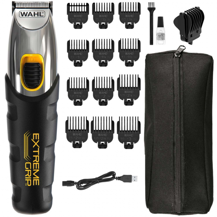 Wahl Skjeggtrimmer Extreme Grip - sklisikkert