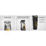 Wahl Skjeggtrimmer Extreme Grip - sklisikkert