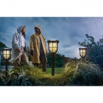 Philips Radii Solcell Ultra Efficient LED-hagebelysning 250lm svart