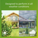 Philips Vapora solcelledrevet hagelampe LED 200lm svart Philips Vapora solcelledrevet hagelampe LED 200lm svart