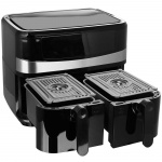 Emerio Dobbel varmluftfryser 5+5 liter 2400Watt Digital