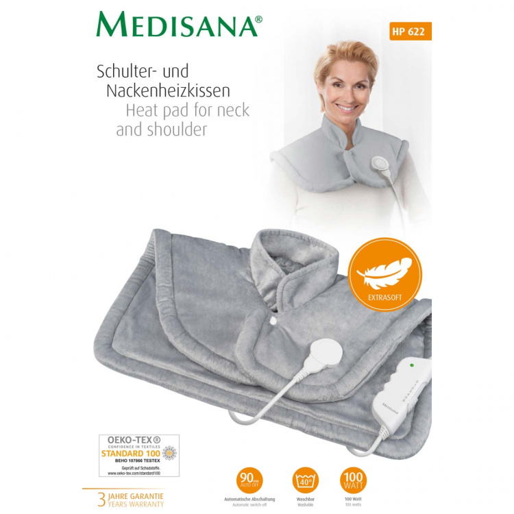 Medisana Varmepute for nakke og rygg HP622 56x52cm