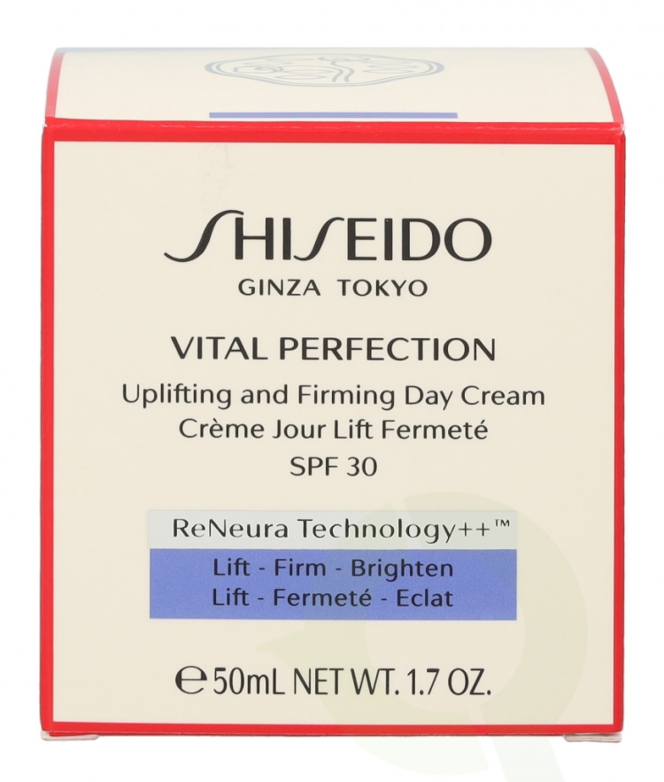 Shiseido Vital Prot. Uplifting and Firming Day Cream SPF30 50 ml All Skin Types