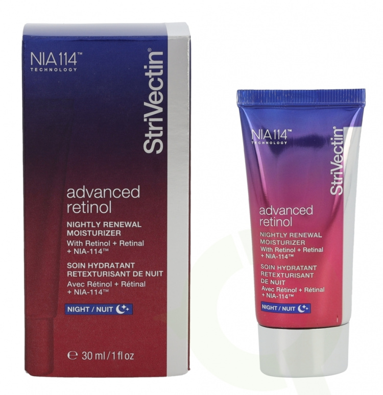 StriVectin Advanced Retinol Nightly Renewal Moisturizer 30 ml med Retinol/Retinal/NIA-114