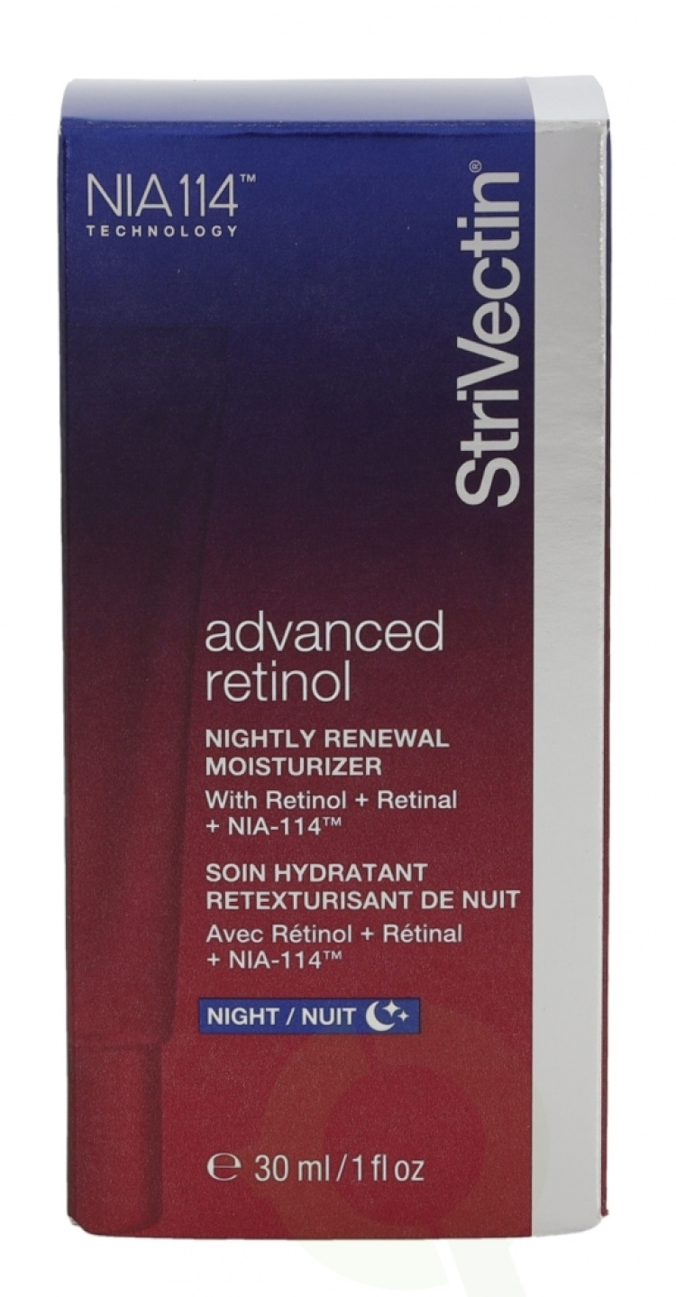 StriVectin Advanced Retinol Nightly Renewal Moisturizer 30 ml med Retinol/Retinal/NIA-114