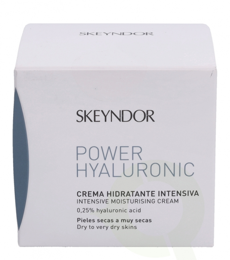 Skeyndor Power Hyaluronic Intensive Moisturising Cream 50 ml Dry To Very Dry Skin