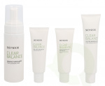 Skeyndor Clear Balance Oily Skins Pack 325 ml Pure Cleansing Foam 150 ml/2xPure Defence Gel 50 ml/Pore Normalising Factor 75 ml