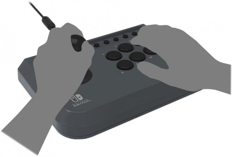 Hori Fighting Stick Mini spillkontroller, Switch / PC