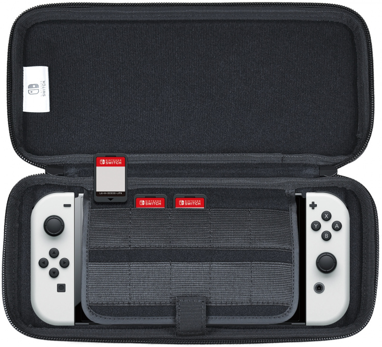 Hori Slim Tough Pouch beskyttelsesveske, svart, Switch OLED Hori Slim Tough Pouch beskyttelsesveske, svart, Switch OLED