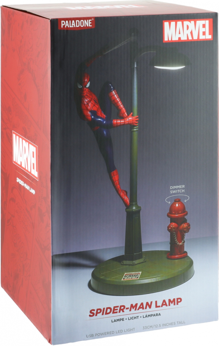 Paladone Spiderman-bordlampe Paladone Spiderman-bordlampe