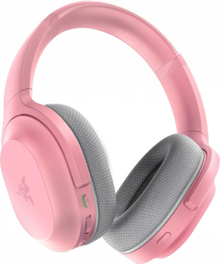 Razer Barracuda trådløse hodetelefoner, rosa