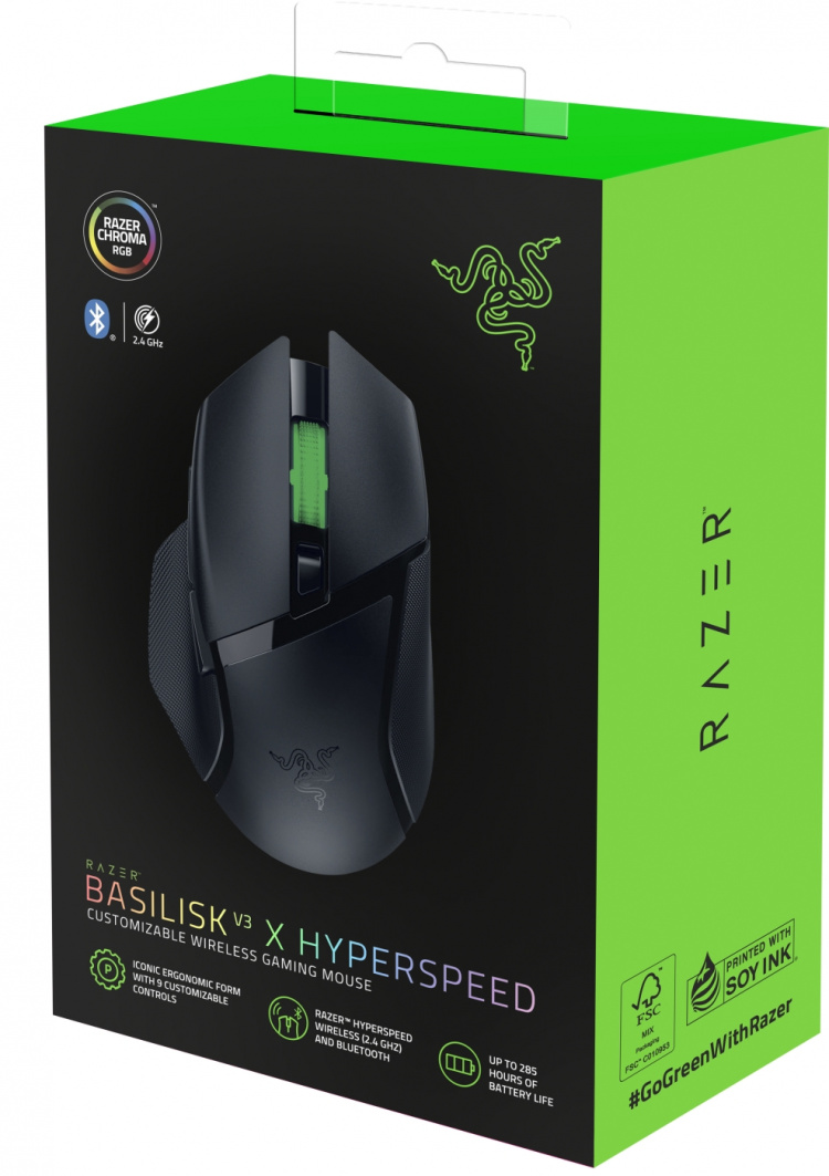 Razer Basilisk V3 X Hyperspeed spillmus Razer Basilisk V3 X Hyperspeed spillmus