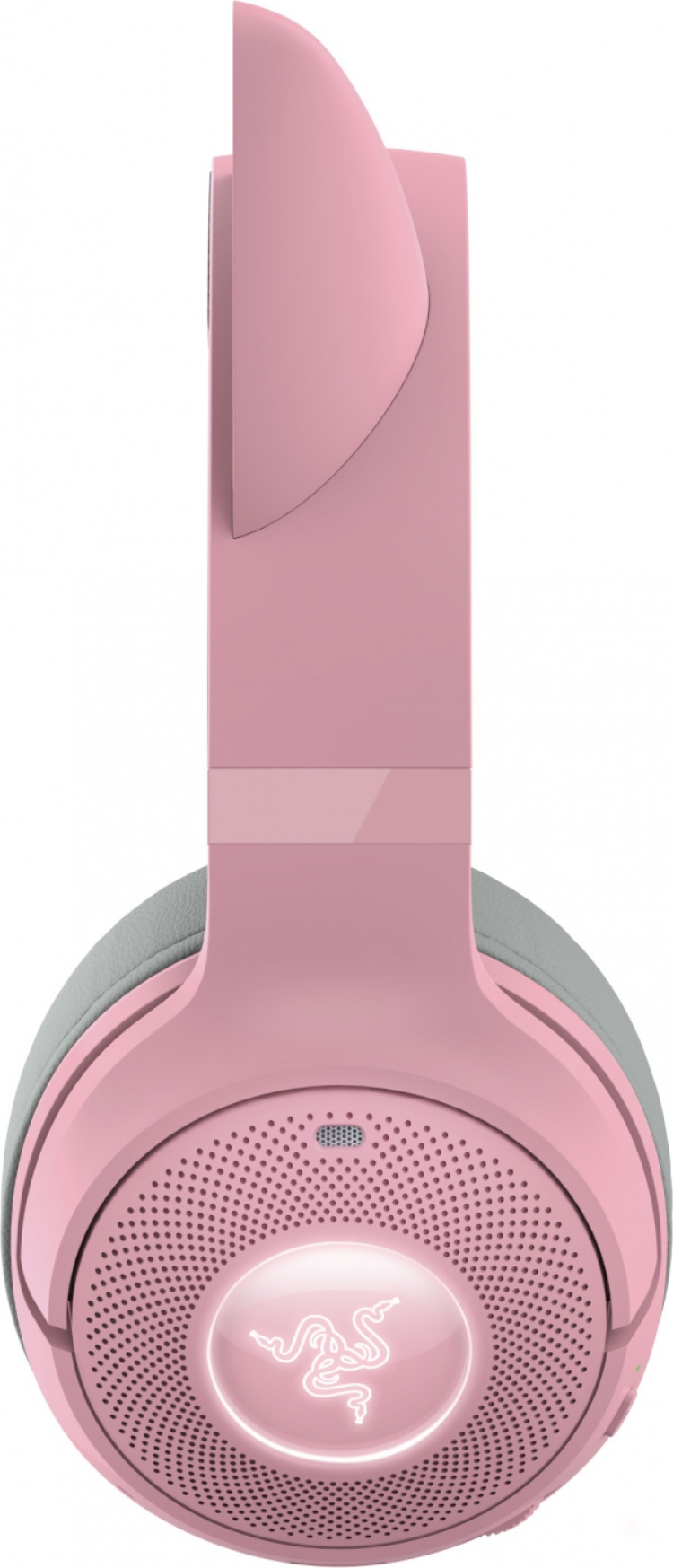 Razer Kraken Kitty V2 Bluetooth-hodesett for spilling, rosa