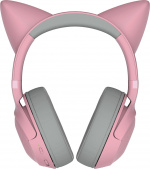 Razer Kraken Kitty V2 Bluetooth-hodesett for spilling, rosa