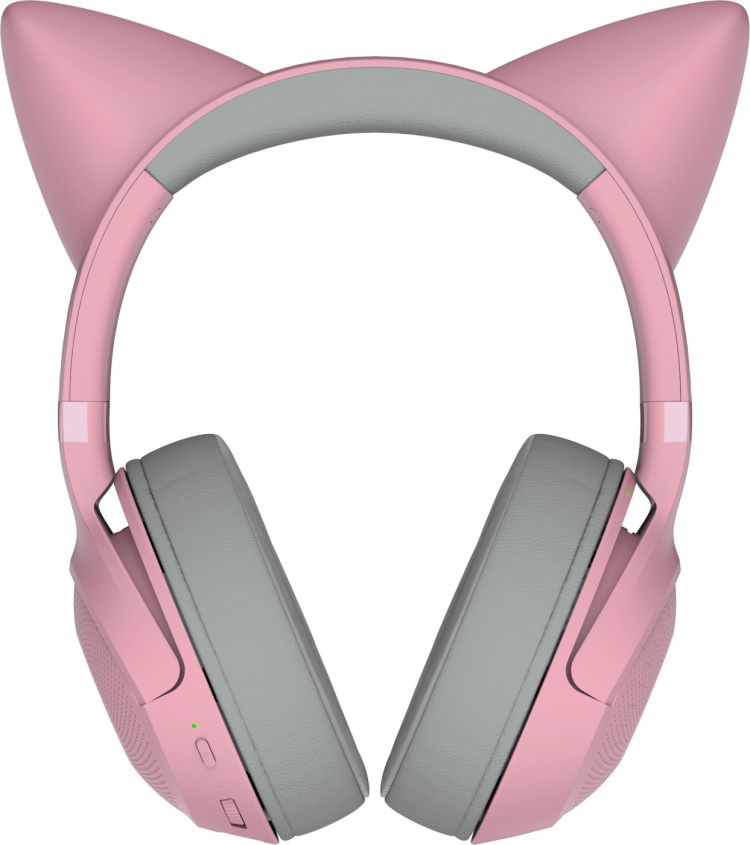 Razer Kraken Kitty V2 Bluetooth-hodesett for spilling, rosa