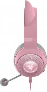 Razer Kraken Kitty V2 Gaming-hodesett, rosa