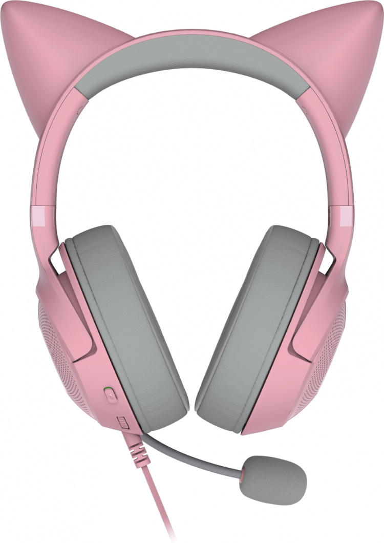 Razer Kraken Kitty V2 Gaming-hodesett, rosa
