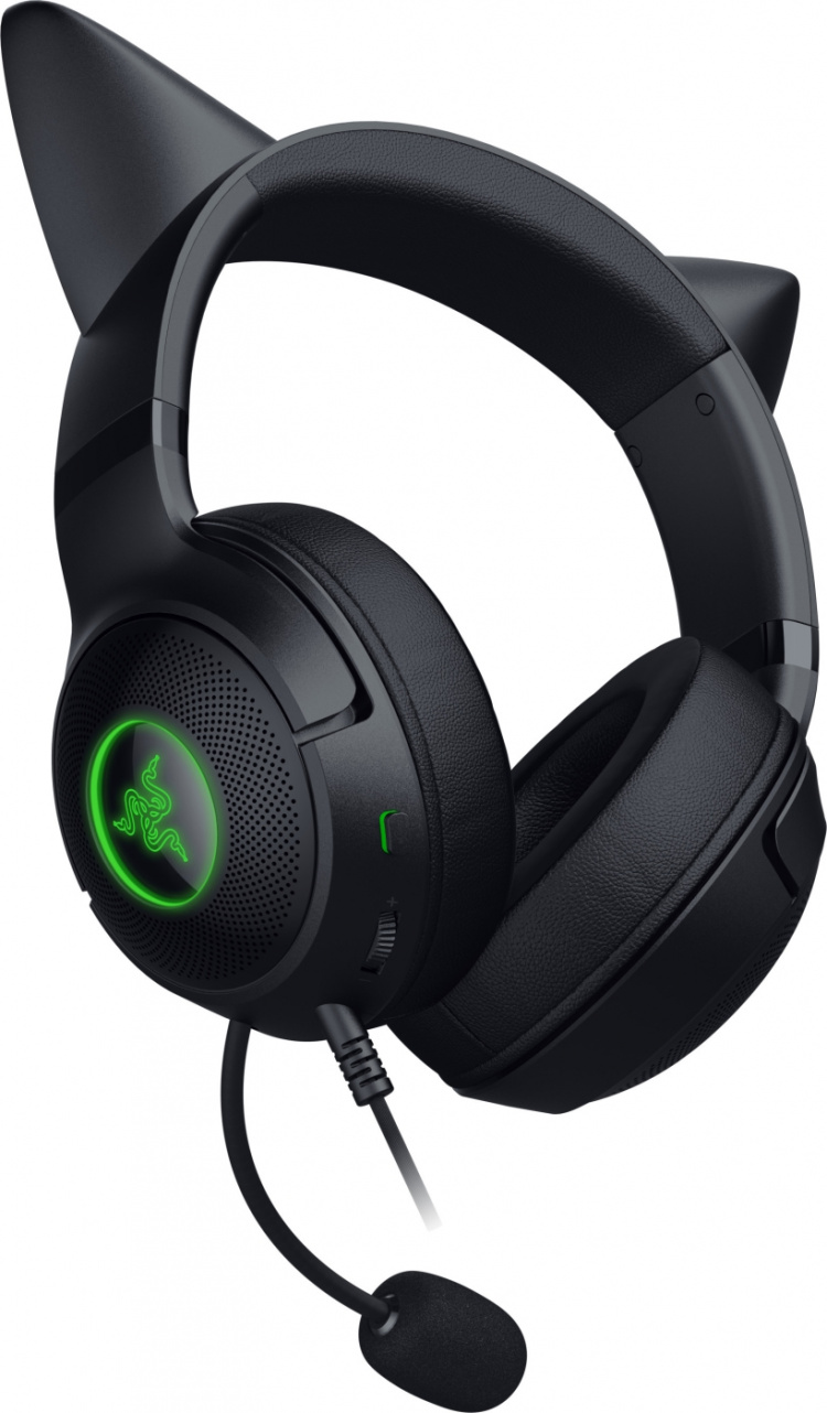 Razer Kraken Kitty V2 Gaming-hodesett, svart Razer Kraken Kitty V2 Gaming-hodesett, svart