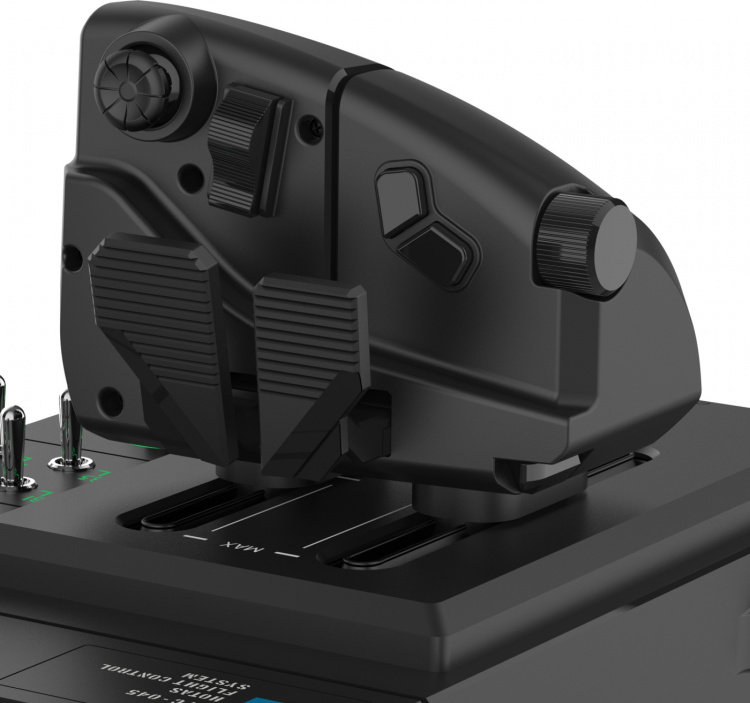Hori HOTAS Flight Control System - spillkontroller, PC. Hori HOTAS Flight Control System - spillkontroller, PC.