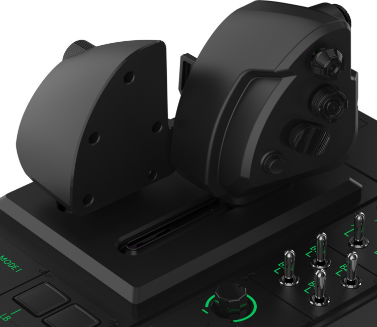 Hori HOTAS Flight Control System - spillkontroller, PC. Hori HOTAS Flight Control System - spillkontroller, PC.