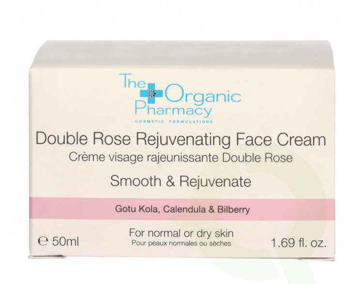 The Organic Pharmacy Double Rose Rejuvenating Face Cream 50 ml For Normal Or Dry Skin